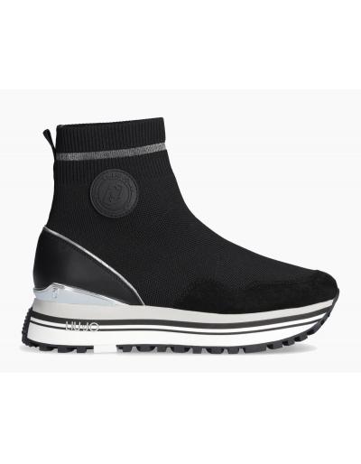 LIU.JO - Sneakers chaussettes, noires - Pointure 36
