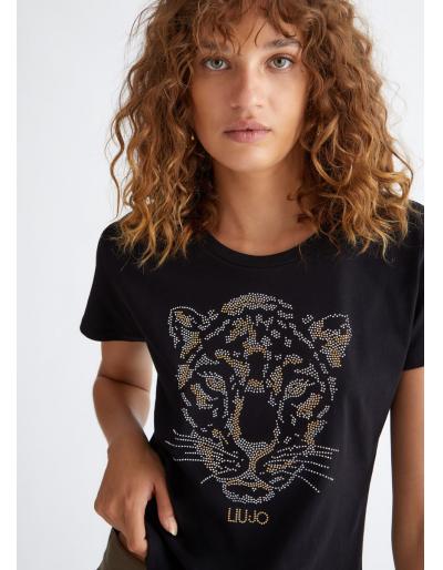 LIU.JO - T-shirt écoconçu, léopard