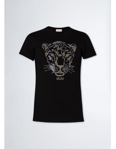 LIU.JO - T-shirt écoconçu, léopard