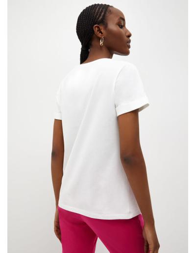 LIU.JO - T-shirt écoconçu avec logo, Noir - Taille XL