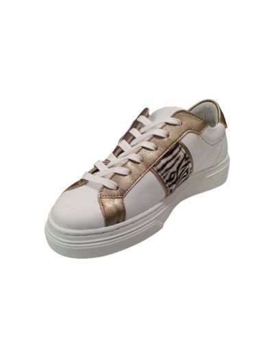 ONE STEP - Sneakers blanches en cuir, Oleg - Pointure 35