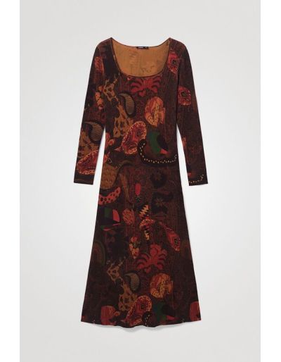 DESIGUAL - Robe longue Paisley - DESIGNED BY M. CHRISTIAN LACROIX