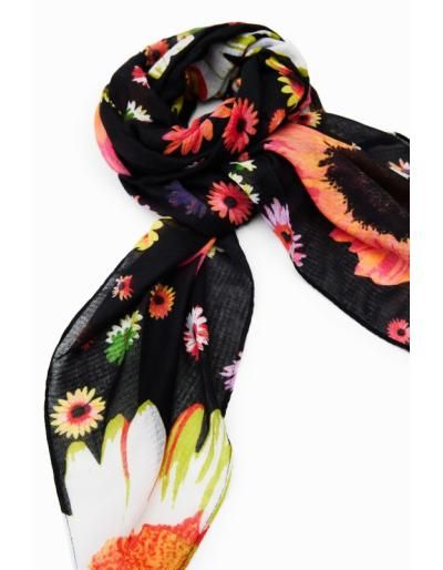 DESIGUAL - Foulard patchwork floral