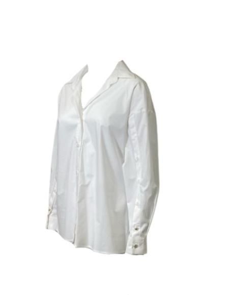 LIU.JO - Chemise blanche avec boutons décoratifs